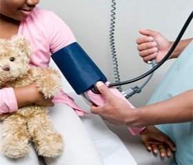 Role of adrenaline in progression of arterial hypertension in children and adolescents